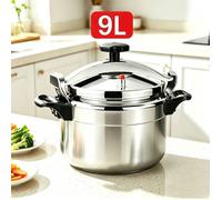 Autocuiseur 9L - Marmite multifonction en aluminium - Cuisson rapide - Convient aux cuisines domestiques et aux restaurants