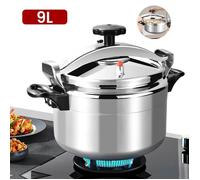 Autocuiseur 9L, multifonctionnel, adapté aux cuisinières à gaz, pour une utilisation domestique et professionnelle, antidéflagrant