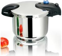 Autocuiseur À Baïonnette Ø22Cm 6L Illico En Acier Inox Avec Panier Cuisson, Silver