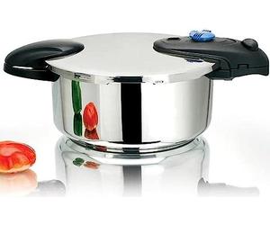 Autocuiseur à baïonnette Ø24cm 10L ILLICO en acier Inox avec panier cuisson