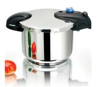 Kitchen Move Autocuiseur à baïonnette ILLICO 22 cm 6 L Cuve INOX Panier vapeur Argent