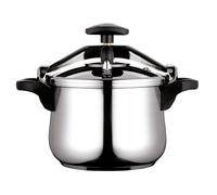 Autocuiseur à Etrier 6 L, Induction, Acier Inox. 18/10, 3 Systèmes de Sécurité,, Clásica Bombe 6, ,