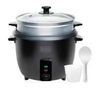 Cuiseur à riz - BLACK & DECKER - Multifonctions - 700W - 1.8L - Panier avec couvercle en verre