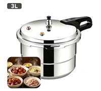 Autocuiseur Aluminium 3L Compatible Gaz & Induction Avec Panier Vapeur Cuisson Rapide Légumes Viandes & Légumineuses