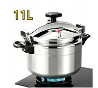 Autocuiseur, Autocuiseur antidéflagrant, Cocotte Minute avec Valve Sécurité, Cuisson rapide, aluminium, pour cuisinière à gaz, 11L