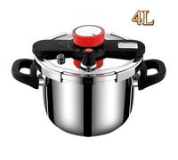 Autocuiseur - Autocuiseur de 4 L - Cocotte-minute - acier inoxy - Usage domestique - grande capacité - Casserole Induction et à Gaz