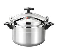 Autocuiseur - Autocuiseur professionnel - Aluminium antidéflagrant - Pour cuisinière à gaz - Alliage d'aluminium - Double fond - 3L