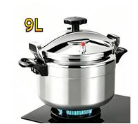 Autocuiseur Autocuiseur professionnel autocuiseur en aluminium Cocotte Minute avec Valve de Sécurité pour cuisinière à gaz 9L