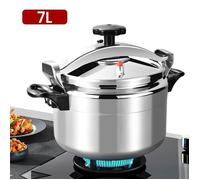 Autocuiseur - Autocuiseur professionnel - Marmites de cuisson antidéflagrantes en aluminium robuste pour cuisinière à gaz 7L