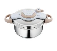 SEB Autocuiseur Clipso Minut' Respect 4,5 l – Inox Argent