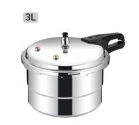 Autocuiseur- Cocotte Minute autocuiseur en alliage d'aluminium-sûr et antidéflagrant-3L-y compris grille de cuisson à la vapeur