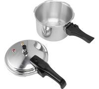 autocuiseur de 3 litres en alliage d'aluminium, fond de 18 cm, mini autocuiseur de 3 litres pour cuisinière à gaz