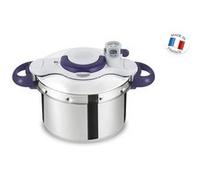 autocuiseur de 7,5L pour 6 à 8 personnes gris aubergine