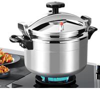 Autocuiseur de 7L pour Cuisine et Restauration,avec valve de sécurité,Couvercle de verrouillage à étrier double face, 5-10