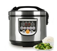 Autocuiseur électrique 5 L - Cuiseur à riz multifonction de 700 W - avec 10 programmes de cuisson - Cuire à vapeur, bouillir