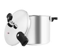 Autocuiseur en aluminium - 22 l - Haute pression de 90 Kpa - Pour soupes - Cuisson à la vapeur - En fonte d'aluminium - Joint d'étanchéité en silicone - Pour le camping et les grandes familles