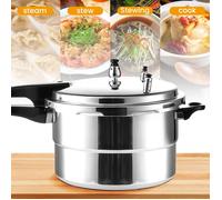 Autocuiseur en aluminium 7L - Cocotte Minute - Épaissi -Antidéflagrant - Diamètre 24 cm - Compatible plaques à induction et à gaz