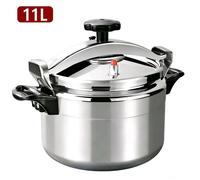 Autocuiseur En Aluminium Antidéflagrant 11L - Cocotte Minute - Résistant À La Pression Haute Température - Double Fond 28cm