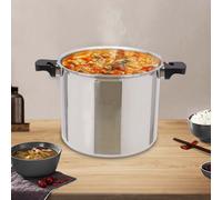Autocuiseur en aluminium antidéflagrant Récipient sous pressionGrande capacité 22 litres Convient pour les cuisinières à gaz
