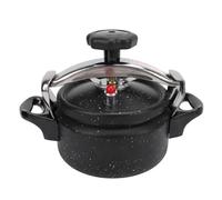 Autocuiseur en Aluminium, Conserve de Pression à Preuves D'explosion avec Soupape de Libération, Cuisinière de Poêle en Aluminium pour Poêle à Gaz à Induction (2L)