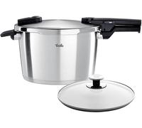 Fissler Vitaquick Premium Autocuiseur (4,5 l, 22 cm) Marmite À Pression En Acier Inoxydable, 2 Niveaux De Cuisson, Fabrication En Allemagne, Compatible Induction
