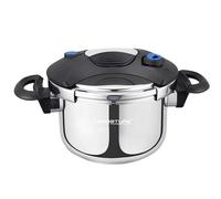 Autocuiseur Inox 7L Antiadhésif Tous Feux Induction avec Soupape de Sécurité Rosenberg Argent