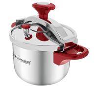Autocuiseur Inox 9L Antiadhésif Tous Feux Induction avec Soupape de Sécurité Rosenberg Argent