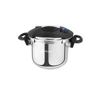 Autocuiseur Inox 9L Antiadhésif Tous Feux Induction Fermeture Sécurisé Signature Noir / Argent