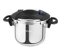 Autocuiseur Inox 9L Antiadhésif Tous Feux Induction Fermeture Sécurisé Signature Noir / Argent