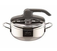 Autocuiseur - Lagostina - 22 cm - Acier inoxydable - Soupape de sécurité - Compatible induction