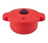 Autocuiseur Micro-Ondes 2 3L En Silicone - Cuiseur Vapeur Pour Riz Légumes Pâtes - Cocotte Express 27 5X14Cm Sans Bpa Compatible