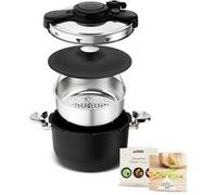 Autocuiseur SEB cocotte 3 en 1 TEMPO 6L noir