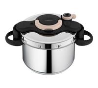 SEB Autocuiseur Cocotte-minute ClipsoMinut' Éco Compact+ P4904831 7,5L Inox miroir poignée argile