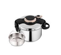 Autocuiseur SEB ClipsoMinut Eco Respect+ 9L - Fabrication Française - Acier Inoxydable Recyclé - Livre de Recettes Inclus