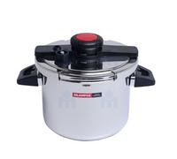 Autocuiseur - SILAMPOS - 8L - Acier inoxydable 18/10 - 2 niveaux de pression - Système de sécurité