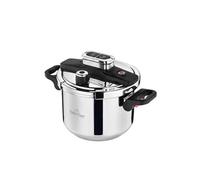 Autocuiseur en Acier Inoxydable 6L avec Poignée Rabattable Fond Triple Couche SWISS HAUS Argent
