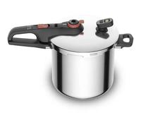 Autocuiseur - TEFAL - P2594401 - 8 L - Acier inoxydable 18/10 - 5 éléments de sécurité