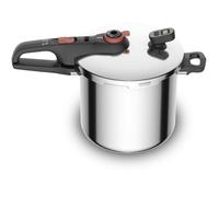 Autocuiseur - TEFAL - P2594401 - 8 L - Acier inoxydable 18/10 - 5 éléments de sécurité