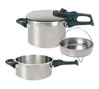 Autocuiseur vapeur - FACKELMANN - Elo Praktika Plus XL - Acier inoxydable 18/10 - 22 cm - 3 à 6 litres