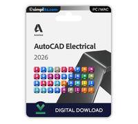 Autodesk AutoCAD Electrical 2026 - Abonnement 1 An - Licence officielle - Compatible Windows & Mac