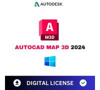 Autodesk Autocad Map 3d 2024 Pour Pc - Licence Officielle 1 An - Système Windows