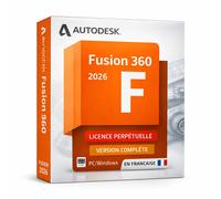 Autodesk Fusion 2026 - Licence Perpétuelle, Usage Illimité - Renouvellement Auto Sans Frais - Pc/Mac