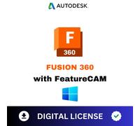 Autodesk Fusion 360 Avec Featurecam 2024 Pour Pc - Licence Officielle 1 An - Système Windows