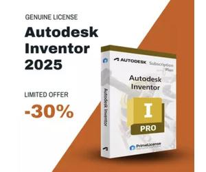 Autodesk Inventor 2025 1 An - Meilleur Prix Du Marché