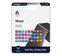 Autodesk Maya 2026 - Abonnement 1 An - Licence officielle - Compatible Windows & Mac
