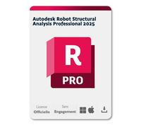 Autodesk Robot Structural Analysis Professional 2025 - 1 An | Licence Officielle En Français - Windows|Mac - Version Téléchargement
