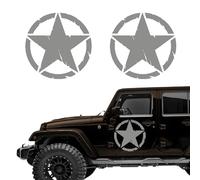 Autodomy Autocollants 4x4 Off Road Étoiles Militaire Détruit US Army 2 Unités | Stickers Etoile Différentes Tailles 10 cm 15 cm 20 cm 25 cm (Or, 15 cm)