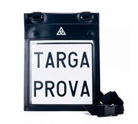 Autodomy Porte-plaques Universel de Test Plaques d'Immatriculation d'Italie | Étui pour Plaque de Test - Étui Porte-plaques - Dossier pour Documents - Idéal pour Plaques de Test