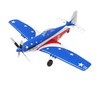 AUTOFigure Avion De Contrôle À Distance 4-CH RC Avion Prêt À Voler P51 Miss America 2.4GHz Avion Radiocommandé avec Système De Stabilisation Xpilot, Une Clé De Voltige-P51D||76105