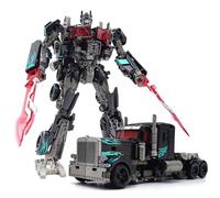 AUTOFigure Transform Jouets, Les Robots Leader Peuvent être associés à des Chariots et combinés à des Robots aînés, adaptés aux Enfants âgés de 12 Ans et Plus ou à la Collecte-Robot-C Leader